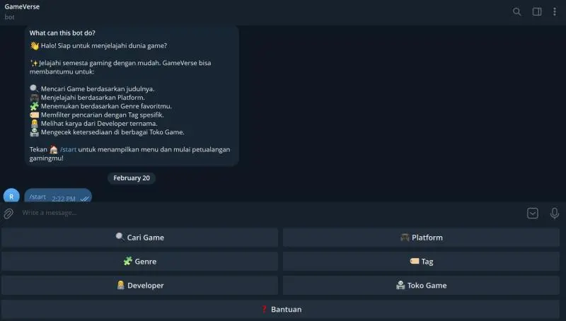 GameVerse chatbot testing cover